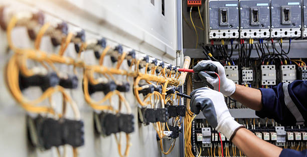 Professional Electrician technician working in Sardinia, OH